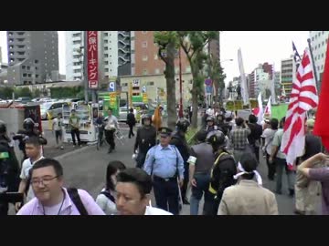 【6/16】新大久保　桜田祭り！～ 正義は我にあり！ 朝鮮征伐大行進 ～2
