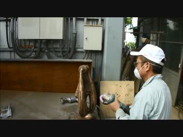 初音ミクが銅像になりました。