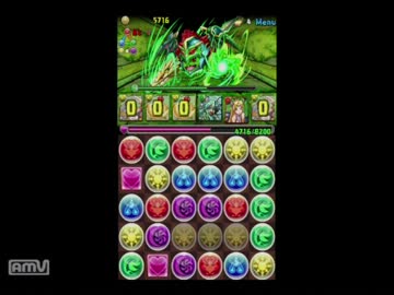 回復４倍パでドラりん地獄級を１コンでクリアしてみた