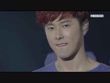 東方神起　ファンのサプライズに感無量