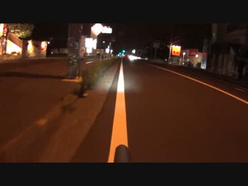 HDR-AS15で車載テスト3【夜間】