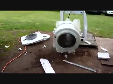 荒ぶるドラム式洗濯機