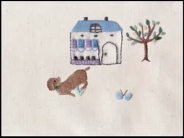 springButterfly【刺繍アニメ】/音つき