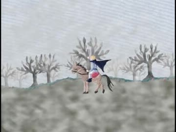 Brave Warrior　（ねむり姫）【刺繍アニメ】/音つき