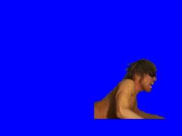 必死に首を振って嫌がるKBTITBB