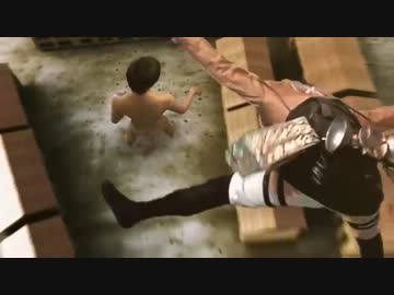 【鎖音】進撃の巨人OP実写の立体機動装置シーンを比較してみた