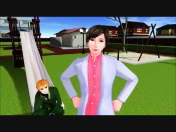 【APヘタリアMMD】自作ハワード（スパイ）がフライングゲット（テスト）