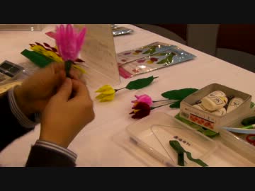 ホビーショーレポ　モールアートの体験の実演をみせてもらったよ