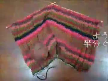 ドキュメント「ジャンパースカートが編みあがるまで」