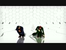 【MMD】学生2人がGLIDE【ジョジョ】