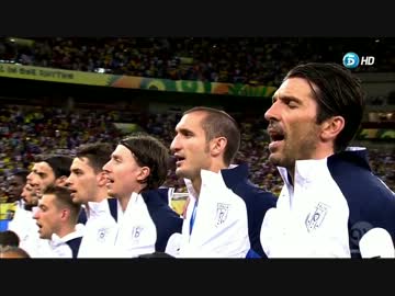 2013コンフェデレーションズカップ 国歌斉唱ハイライト