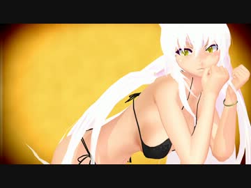 【MMD】ネコミミアーカイブ 「美鈴ブラック羽川コス？」