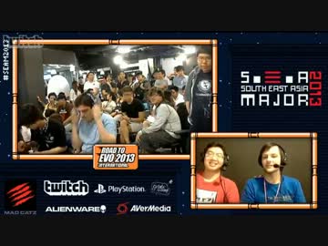SEAM2013 day2 UMVC3 TOP16(w)　かずのこ vs Toxy