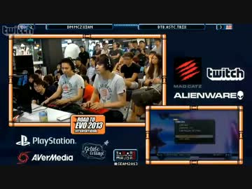 SEAM2013 day2 UMVC3 TOP16 Losers　Xian vs ときど