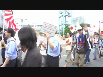 6・22全国一斉日韓国交断絶行動in帝都2【渋谷】