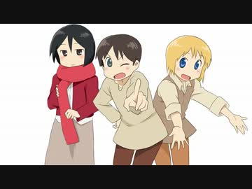 【進撃の巨人】進撃(未完）【日常OP手描き】