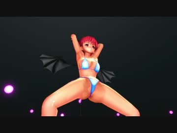 【MMD】ここぁで腰ふりダンスリスペクトダンス【FULL HD】テスト