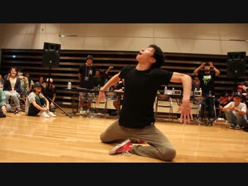 【変幻自在な】 R.A.B 涼宮あつき @MOP BEGINNER 2013 【ブレイクダンス】