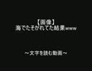 【画像】海でたそがれてた結果www  by.2chスレッド