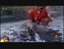 【MH3G HDver.】ジンオウガ亜種を雷虫弓で倒す！【ゆっくり実況】