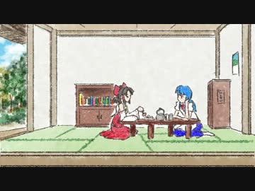 【第５回東方ニコ童祭】天子、神社へ行く【東方手書き】