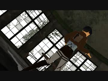 【進撃のMMD】兵長でS&M