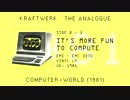 Kraftwerk - It's More Fun To Compute (1981) Vinyl LP, UK [LQ Audio]