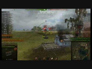 world of tanks T59-16  north_america 与ダメージがゼロでも経験値が一位