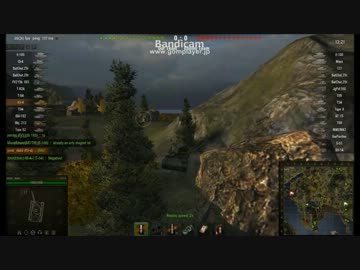 world of tanks KV-4 fjord 与えたダメージ0でも貢献ｗ