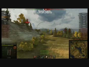 world of tanks PzI ausf-C malinovka 不利な状況からのトップガン