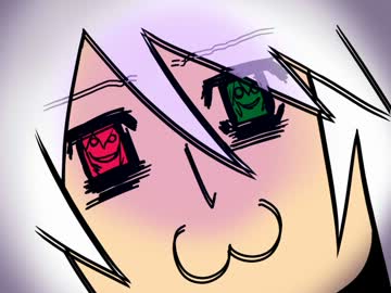 にゃんにゃんするジンとラグナ