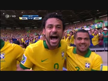 2013コンフェデレーションズカップ ブラジルvsウルグアイ ハイライト