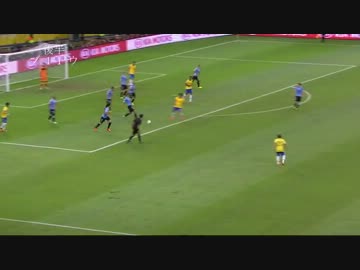 【2013コンフェデ】　準決勝戦　ブラジル　対　ウルグアイ