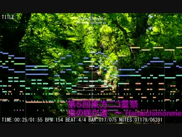 【第５回東方ニコ童祭】鬼の咲か道　～ Hanaichimonme