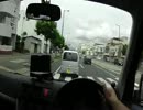 HX-A100を耳横に固定して車でブラブラ