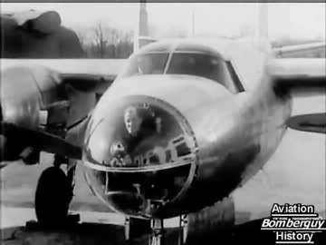 マーチン B-26マローダー爆撃機　記録映像