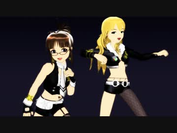 【ＭＭＤ】律子と美希の「GLIDE」