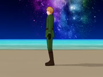 【APヘタリアMMD】眉毛でTell your world