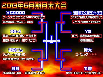 【2013年6月】淫夢オブファイターズ月末（大嘘）大会【その2】