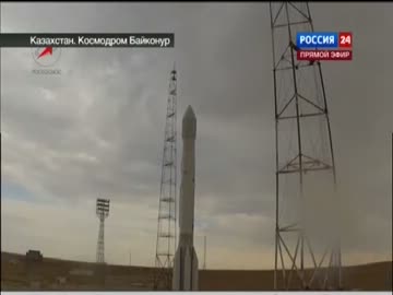 プロトンロケット 打ち上げ失敗(音声付き)