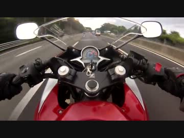 【CBR250R】時速100キロで走ってみた【250cc】