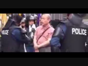 2013.6.30 新大久保での排外デモとそれに対する抗議　2/6