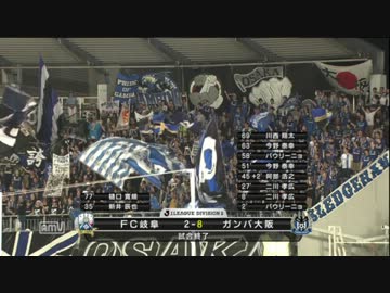 ガンバ大阪 J2新記録の1試合8ゴール！