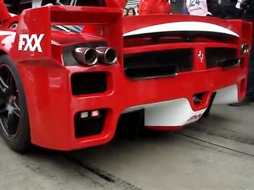 Ferrari FXX ブリッピング