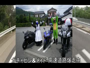 【ガチャピン】ちょっとコンビニまでお見送りに行ってきた【メイド】