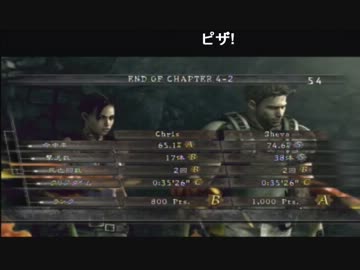 超さん、ナゲさんの仲良し？バイオハザード５ パート16