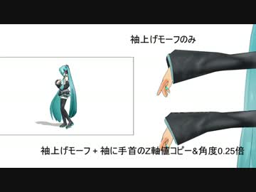 【MMD】改造1052C-Reの袖テスト【MikuMikuDance】