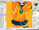 絵柄を変えて女の子描いてみた＊晃