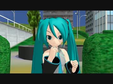「MMDアニメーションを一緒に作ろうOP」宿題やってみた
