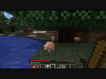 【実況】BobとX-2のマイクラ授業。part1